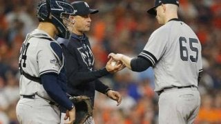 【MLB 優勝決定S】ヤンキース、サヨナラ負けで4時間49分の熱戦落とし1勝1敗　延長11回にコレア劇弾