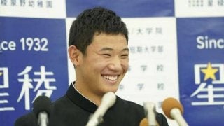 【ドラフト】星稜・奥川はヤクルトが交渉権獲得！　3球団が競合、最速154キロの甲子園準優勝投手