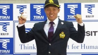 【ドラフト】東海大・海野がホークス2位指名に驚き　「全く想像していなかった、一番ないと…」
