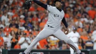 【MLB 優勝決定S】チャップマンは「怖気づいた」　終戦サヨナラ被弾→笑み、米酷評「しくじった」