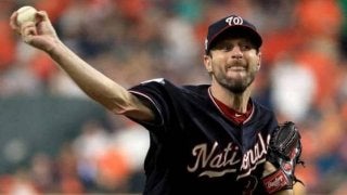 【MLB WS】シャーザーが5回2失点の粘投でナショナルズ先勝　指揮官は称賛「試合を作ってくれた」