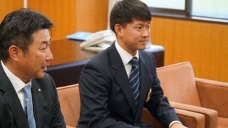 ヤクルトが2位の日体大・吉田に指名挨拶　プロ実感も…次は「教育実習」