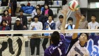 【春高バレー】山形県予選決勝、男子は山形城北ＶＳ山形南、女子は山形商ＶＳ米沢中央