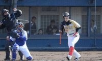 元阪神西岡、トライアウト第1打席は燕村中に対して見逃し三振