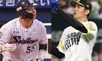 【NPBアワード】新人王はセが10代歴代最多36本のヤクルト村上、パは12勝の鷹高橋礼
