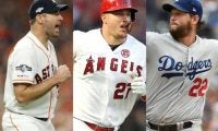 MLB公式が2010年代“最強10人”を選出　トラウト、カーショーら豪華メンバー