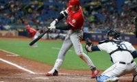 大谷のサイクル安打が「歴史を作った」　MLB公式がエ軍今季勝利トップ5に選出