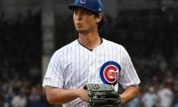 【MLB】ダルビッシュ、“飛ぶボール”問題に言及「左打席でホームラン。なーぜー？」