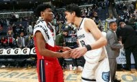 史上初NBAで日本人対決が実現、八村塁と渡邊雄太がマッチアップするシーンも