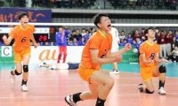 男子の埼玉栄が粘り勝ち　不来方が２回戦へ　春高バレー速報（７）