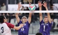 女子の東九州龍谷がストレート勝ち　男子は大村工が２回戦突破　春高バレー速報（６）