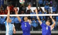 松本国際が準々決勝進出　女子は共栄学園がフルセット勝利　春高バレー速報（１）