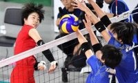 東九州龍谷、３年連続決勝！１６２センチ室岡がチーム最多３６点／春高バレー
