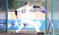 初の打撃投手で最速152キロ！　度肝抜いた鷹16年ドラ2古谷「内容良かった」