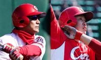 広島のショート争いに他球団も熱視線！　田中広VS小園の“世代闘争”が本格化