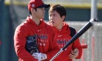 【MLB】大谷翔平“ムッキムキ”な腕に米メディア注目　黒タンクトップ姿に「数年前と違う」