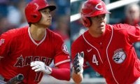 【MLB】大谷翔平、OP戦初戦でヒヤリ右腕死球　秋山翔吾は投手強襲打で2試合連続快音