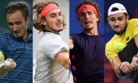 メドベージェフVSチチパス、ズベレフVSベレッティーニ。上海マスターズ決勝進出をかけ若手選手が激突