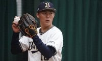 オリ山本の「風を切り裂く」剛球ブルペン動画が話題　「絶対打てない」「芸術品」