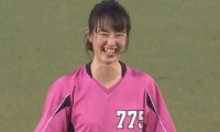 【始球式名場面】「可愛すぎやろ」祝・通算100勝　当時19歳の藤田菜七子さんが“初登板”