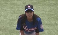 【始球式名場面】美女の103キロに球場どよめく！　稲村亜美さんが最速記録を更新