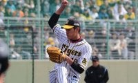 阪神藤浪、2イニング4奪三振も2者連続適時二塁打で逆転許す　長坂とバッテリー