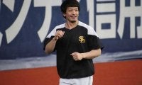 前日頭部死球で交代の鷹・松田宣は別メニューで練習　3日と4日は欠場も表情は明るく