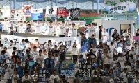選手にエールを！西武、メットライフドーム無観客試合期間中にフラッグやメッセージを掲出