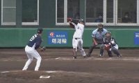 ロッテ藤原恭大、西武内海から1軍昇格アピール打　2軍戦で追撃の2点二塁打