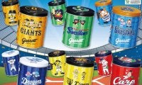 セ・リーグ6球団のポップコーン缶がギャレットから数量限定で登場