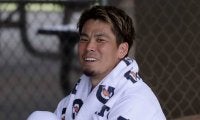 【MLB】前田健太、本拠地初の投球練習　低めにピシャリの2球に反響「いい音」「大安定」