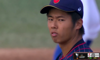 田浦(秀岳館)初回に3失点【WBSC U-18ワールドカップ スーパーラウンド 韓国戦】