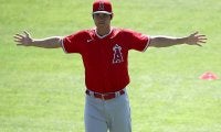 【MLB】大谷翔平、「遠近前後」の“4アングルブルペン”に日米歓喜「動いてる大谷がいい!!」