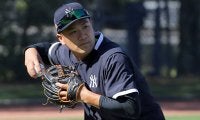 【MLB】田中将大にアクシデント　キャンプ再開初日にスタントンの打球が頭に直撃、病院で検査へ