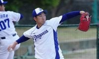 11日の公示　中日2年目勝野を登録　カープ斬りで今季初先発初勝利へ