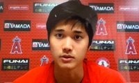 【MLB】大谷翔平一問一答　復帰2戦目は5四死球「変化球がイマイチ」「深刻ではない」