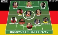【2019-20ブンデスリーガベストイレブン】8連覇のバイエルンから5選手を選出！