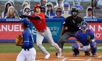 【MLB】大谷翔平、初対外試合で無安打もマドン監督は全幅の信頼　「問題ない、大丈夫だ」