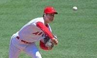 【MLB】大谷翔平、最速156キロも異変？　140キロ台に球速低下で2回途中5四球2失点で降板