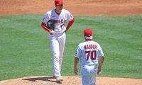【MLB】大谷翔平、右腕の違和感でMRI検査へ　投球自体は指揮官評価「前回よりずっと良い」