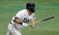 【MLB】筒香嘉智、第2打席は中飛　快投・田中将大に2打席連続凡退　12打席連続無安打