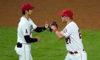 【MLB】大谷翔平、“BIG3”でアーチ初競演　連続スイング動画に米興奮「最高の眺め」
