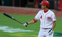 【MLB】秋山翔吾、フェンス激突のスーパーキャッチに米ファン興奮「俺たちには忍者がいる」