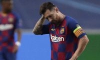 歴史的大敗の裏で　ハーフタイムの呆然メッシに海外辛辣「精神的に負けている」