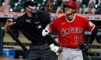 【MLB】大谷翔平、“疑惑の判定”で見逃し三振　指揮官は球審に激怒「判定の犠牲者だ」