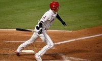 【MLB】大谷翔平、第2打席で“弾丸”右前打　2試合10打席ぶり安打は打球速度177キロ