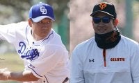 DAZNが8月「月間最優秀バッテリー賞」候補を発表　巨人菅野、中日大野雄らハイレベルな争い