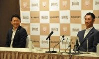 川崎宗則＆西岡剛、BC栃木で共闘「熟男のプレーを」　異例の合同会見
