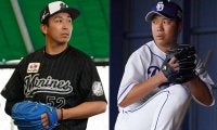 8月の「月間最優秀バッテリー賞」中日・大野雄＆木下拓とロッテ益田＆田村が受賞　DAZN発表