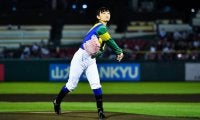 岩手競馬期待の女性騎手！関本玲花騎手が始球式で登板